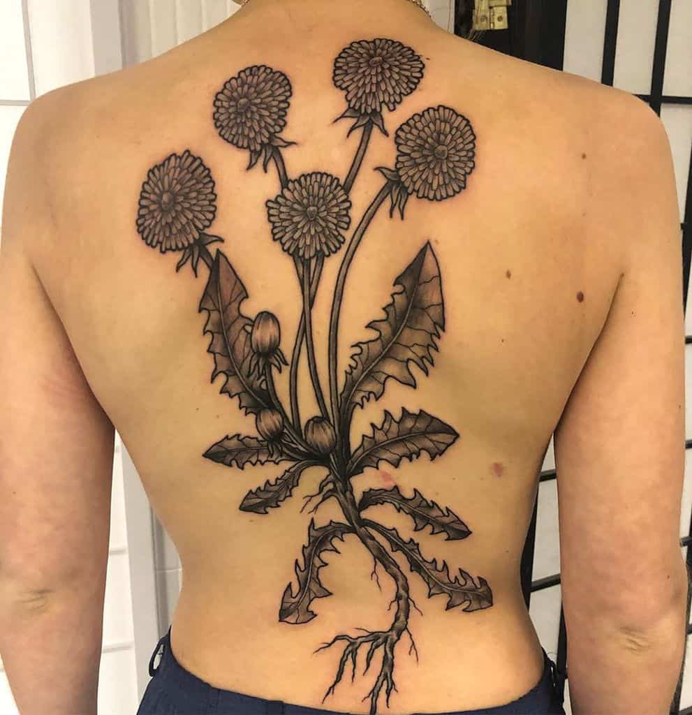 Dandelion Tattoo