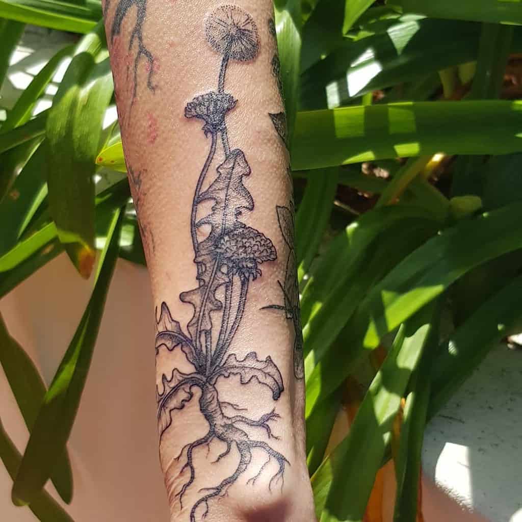 Dandelion Tattoo