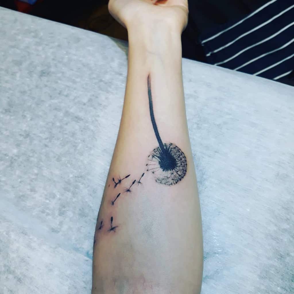 Dandelion Tattoo