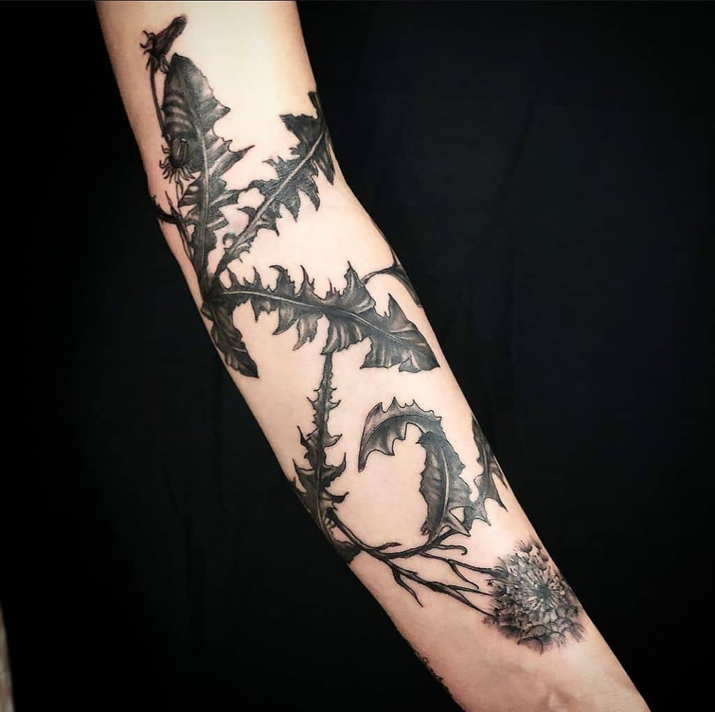 Dandelion Tattoo