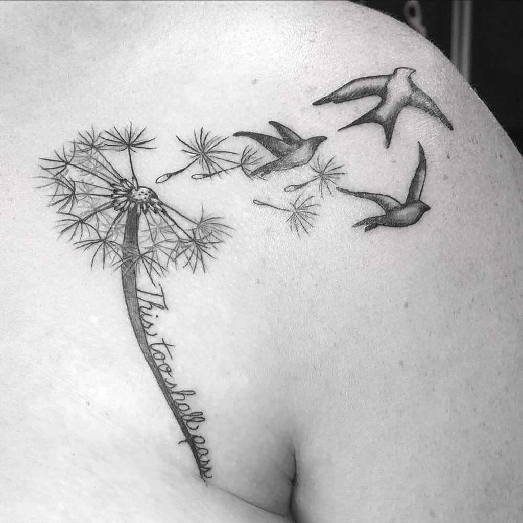 Dandelion Tattoo