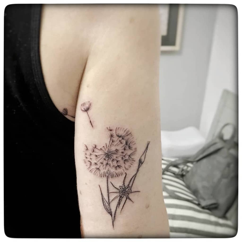 Dandelion Tattoo