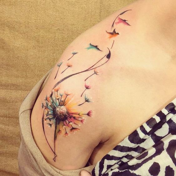 Dandelion Tattoo