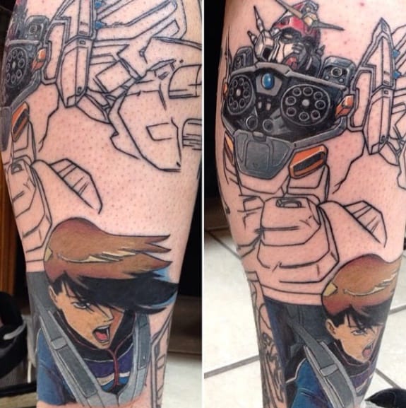 Gundam Tattoo