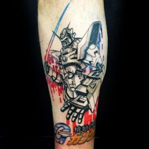 47 Fantastic Gundam Tattoo Ideas with Meanings - Body Art Guru