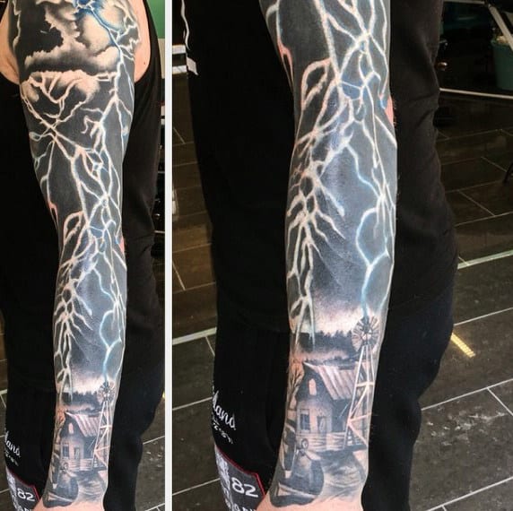 Lightning Tattoo