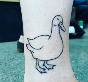 50+ Duck Tattoos with Meanings - Body Art Guru