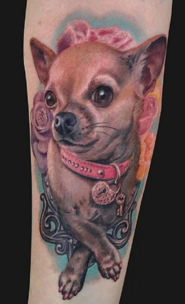 50+ Amazing Chihuahua Tattoos with Meaning - Body Art Guru