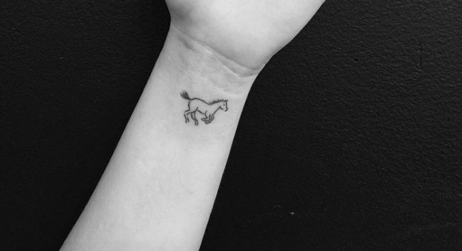 Tiny Horse Tattoo
