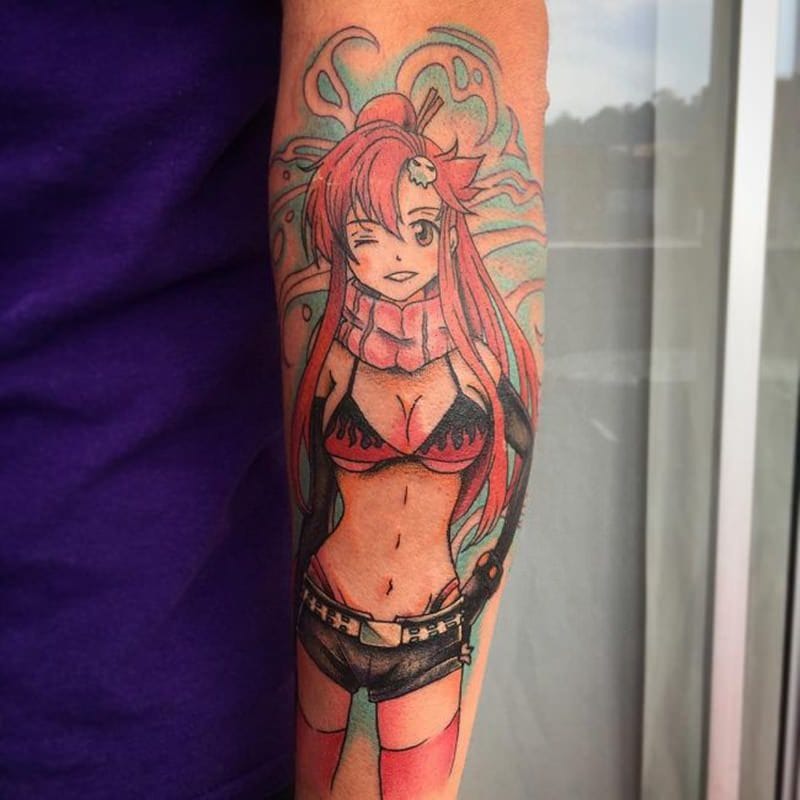 anime tattoo 