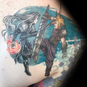 109 Magnificent Final Fantasy Tattoo Ideas with Meanings - Body Art Guru