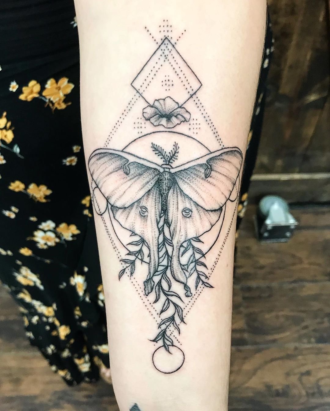 102 Magical Luna Moth Tattoo Ideas and Meanings SESO OPEN