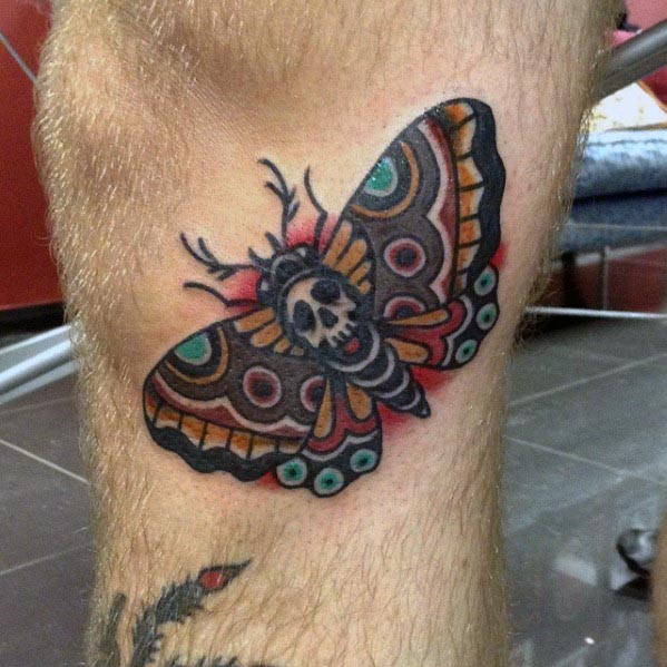 moth tattoo