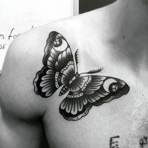 moth tattoo