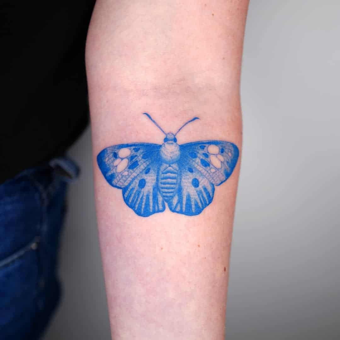 moth tattoo