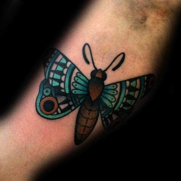 moth tattoo