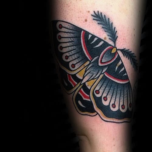 moth tattoo