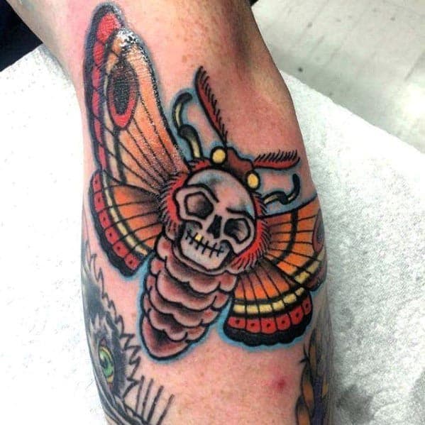 moth tattoo