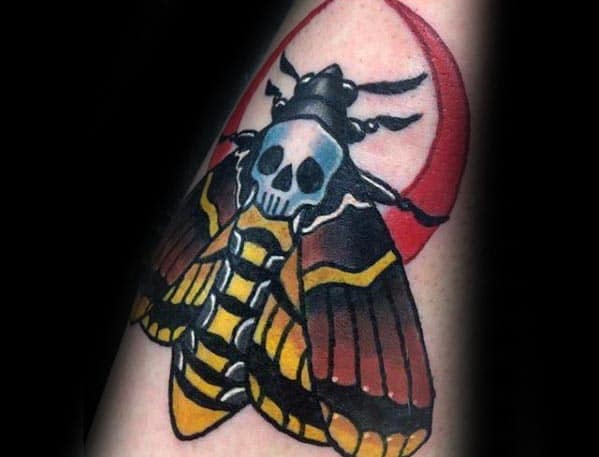 moth tattoo