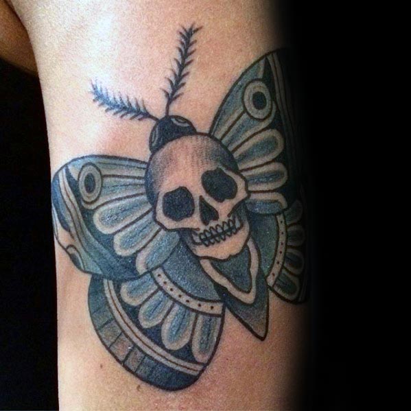 moth tattoo