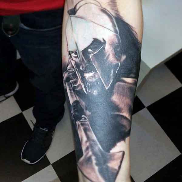 spartan tattoo 