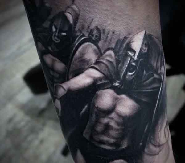 spartan tattoo 