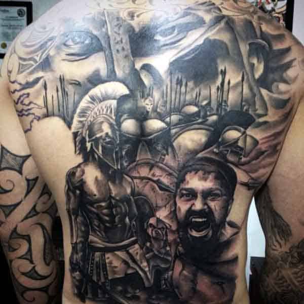 spartan tattoo 