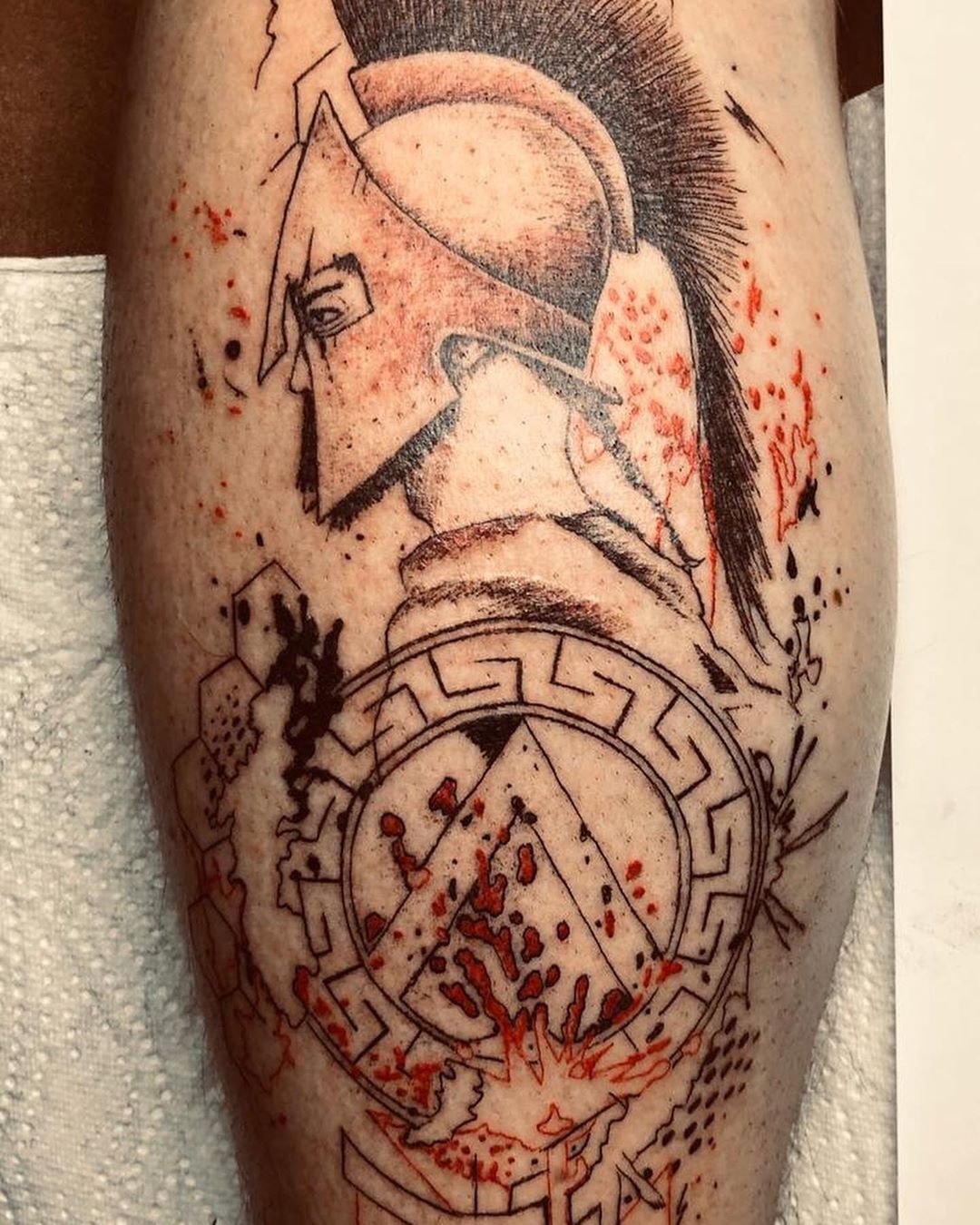 spartan tattoo 