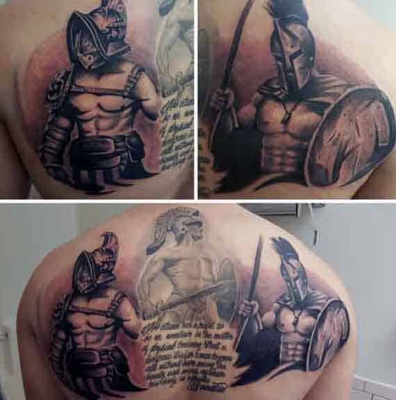 spartan tattoo 