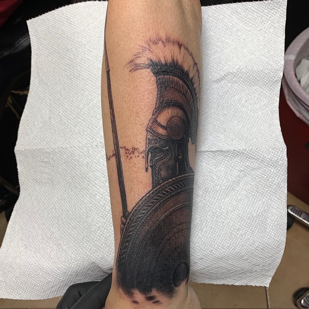 spartan tattoo 