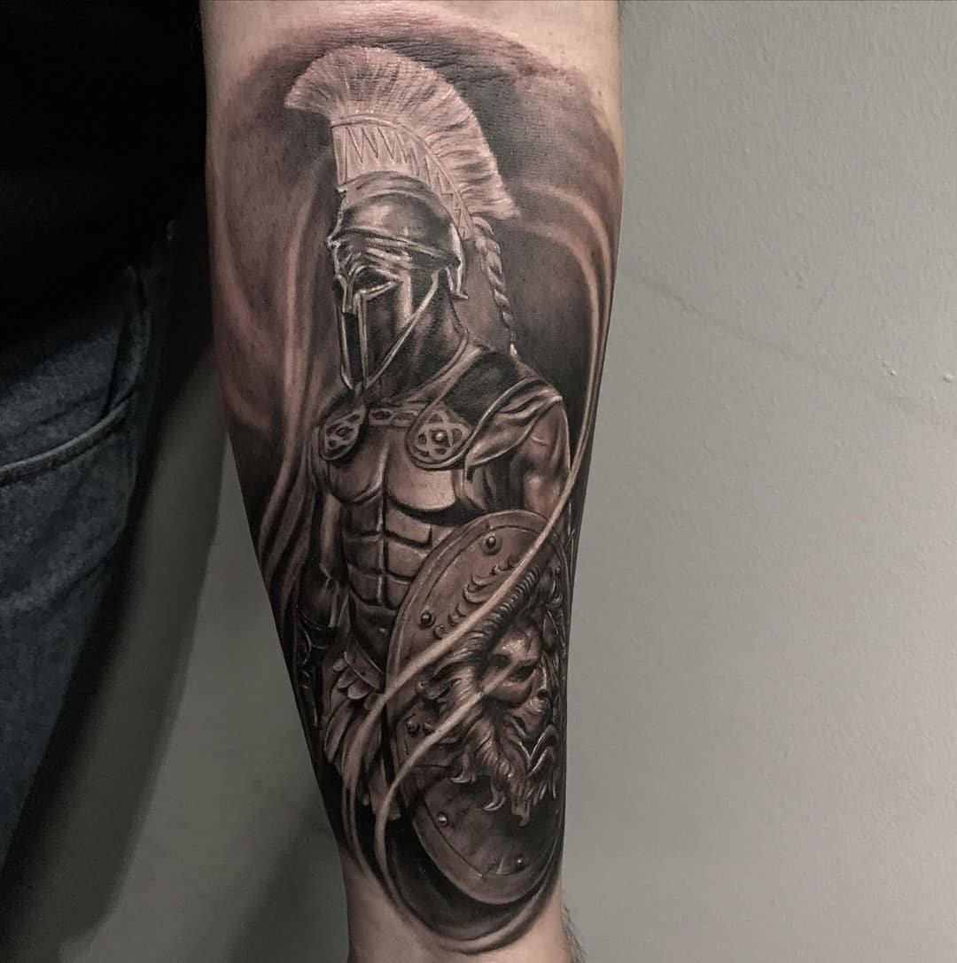 spartan tattoo 