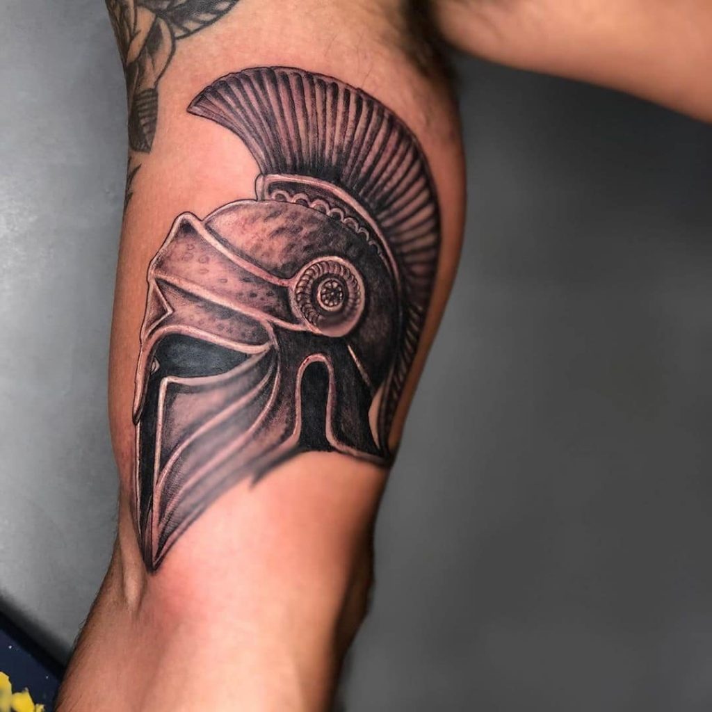 119 Amazing Spartan Tattoo Ideas with Meanings - Body Art Guru