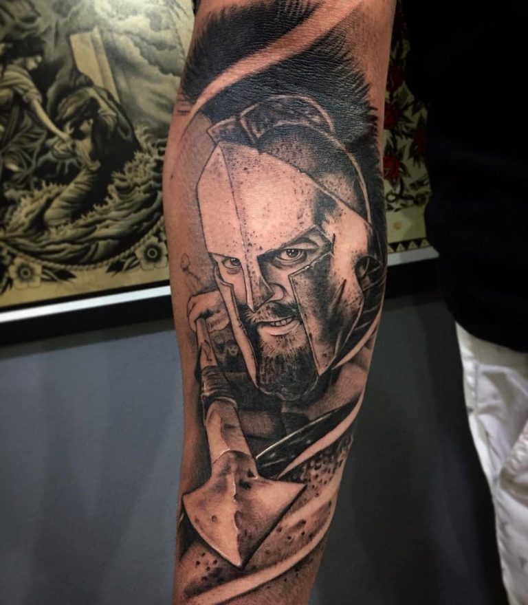 119 Amazing Spartan Tattoo Ideas with Meanings - Body Art Guru