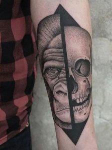 50+ Amazing Gorilla Tattoos with Meaning - Body Art Guru