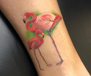 50+ Amazing Flamingo Tattoos with Meanings - Body Art Guru