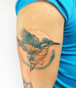 35+ Amazing Kingfisher Tattoos with Meanings - Body Art Guru