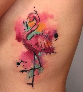 50+ Amazing Flamingo Tattoos with Meanings - Body Art Guru