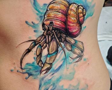 50+ Amazing Hermit Crab Tattoos with Meanings