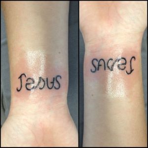 Tattoos That Can Be Read Both Ways: 100+ Cool Ambigram Tattoos - Body ...