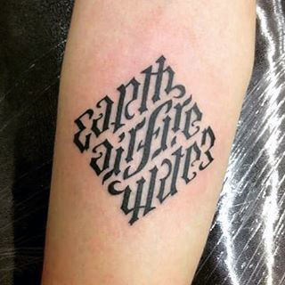 Ambigram Tattoo 