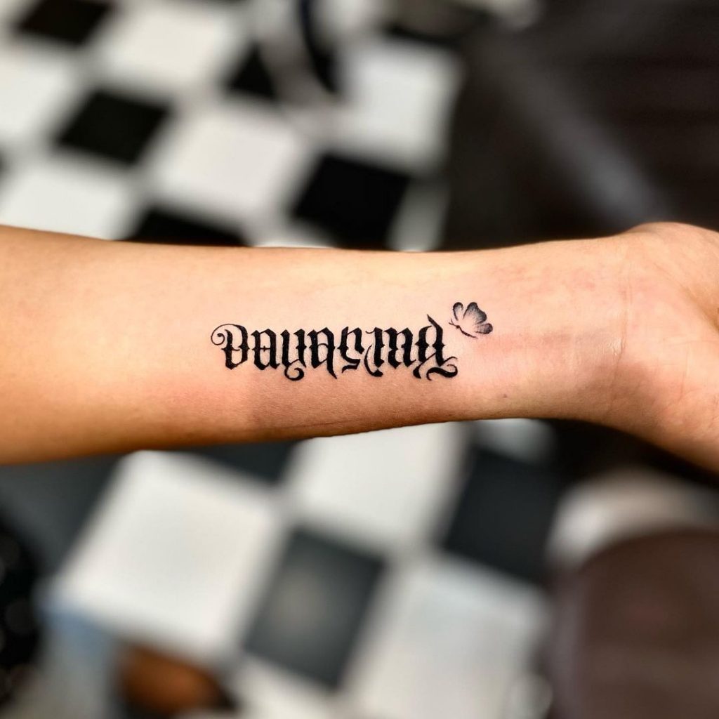 Tattoos That Can Be Read Both Ways: 100+ Cool Ambigram Tattoos - Body ...