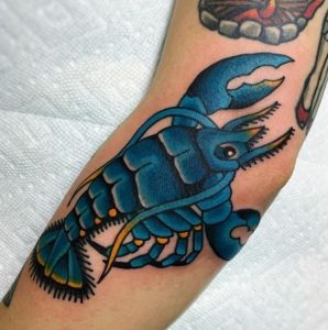 35+ Lobster Tattoos with Meaning - Body Art Guru