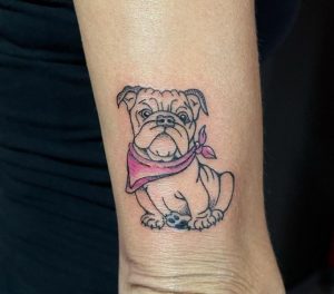 35+Amazing Bull Dog Tattoos with Meanings Tattoo - Body Art Guru