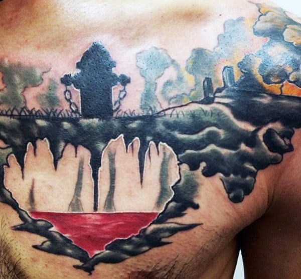 Burnin' Firefighter Tattoo
