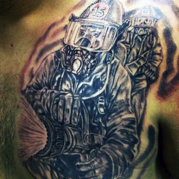 165 Burnin' Firefighter Tattoo Designs with Meanings and Ideas - Body Art Guru