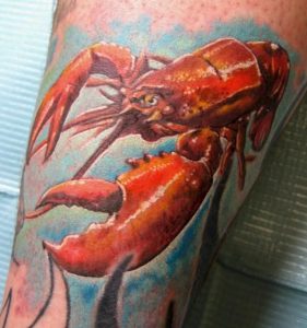 35+ Lobster Tattoos with Meaning - Body Art Guru