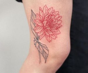 105+ Amazing Dahlia Tattoo Designs with Meanings, and Ideas - Body Art Guru