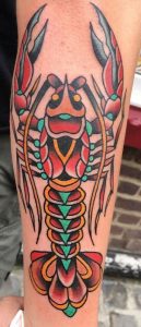 35+ Lobster Tattoos with Meaning - Body Art Guru