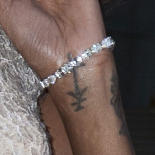 jessica white wrist tattoo