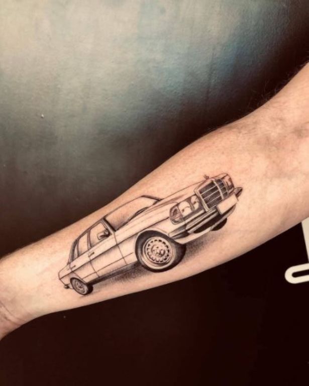 15 Amazing Mercedes Tattoos Designs with Meanings and Ideas Body Art Guru